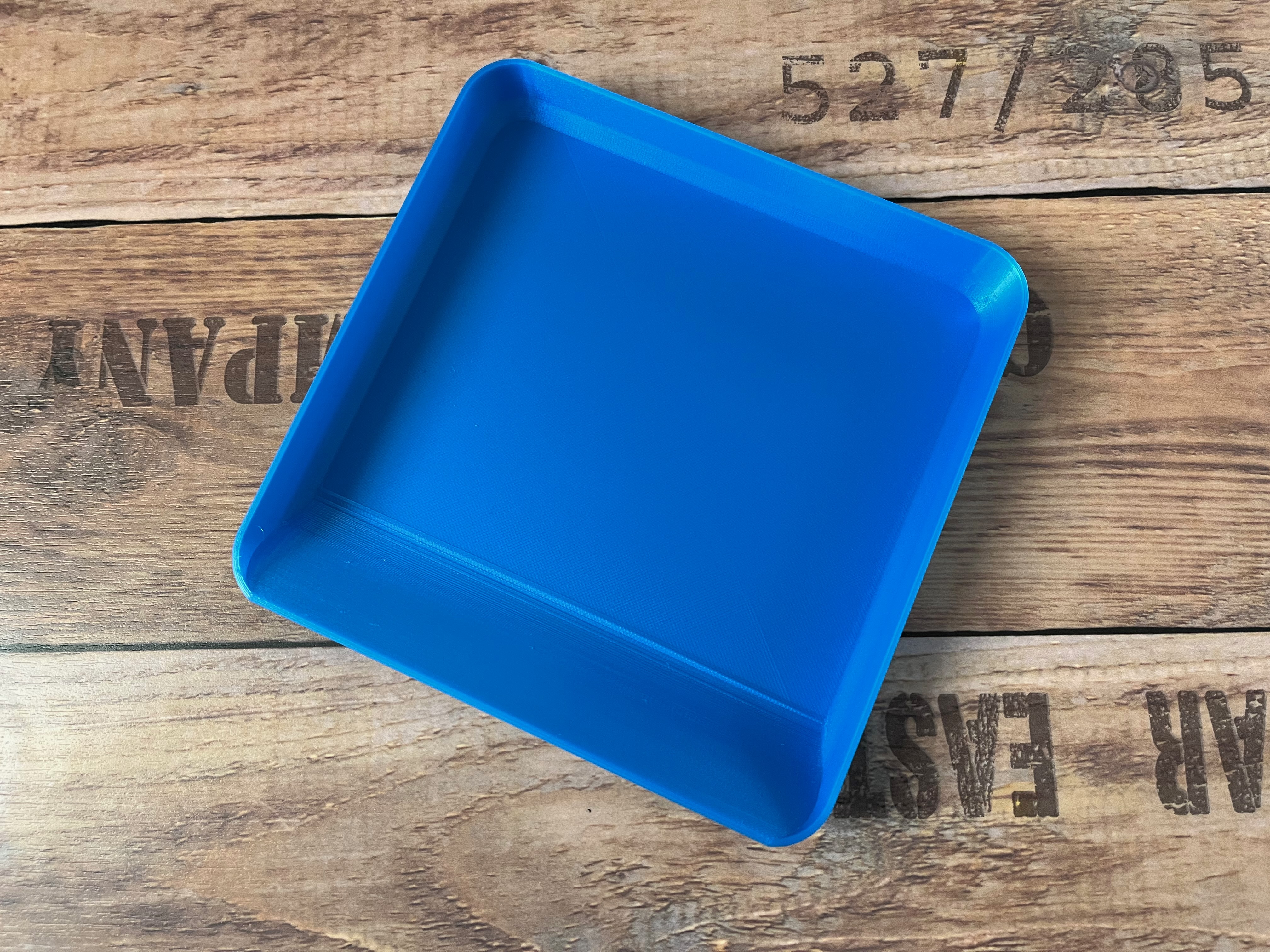 Miniatura 2 do modelo 3D Square Azul Tray