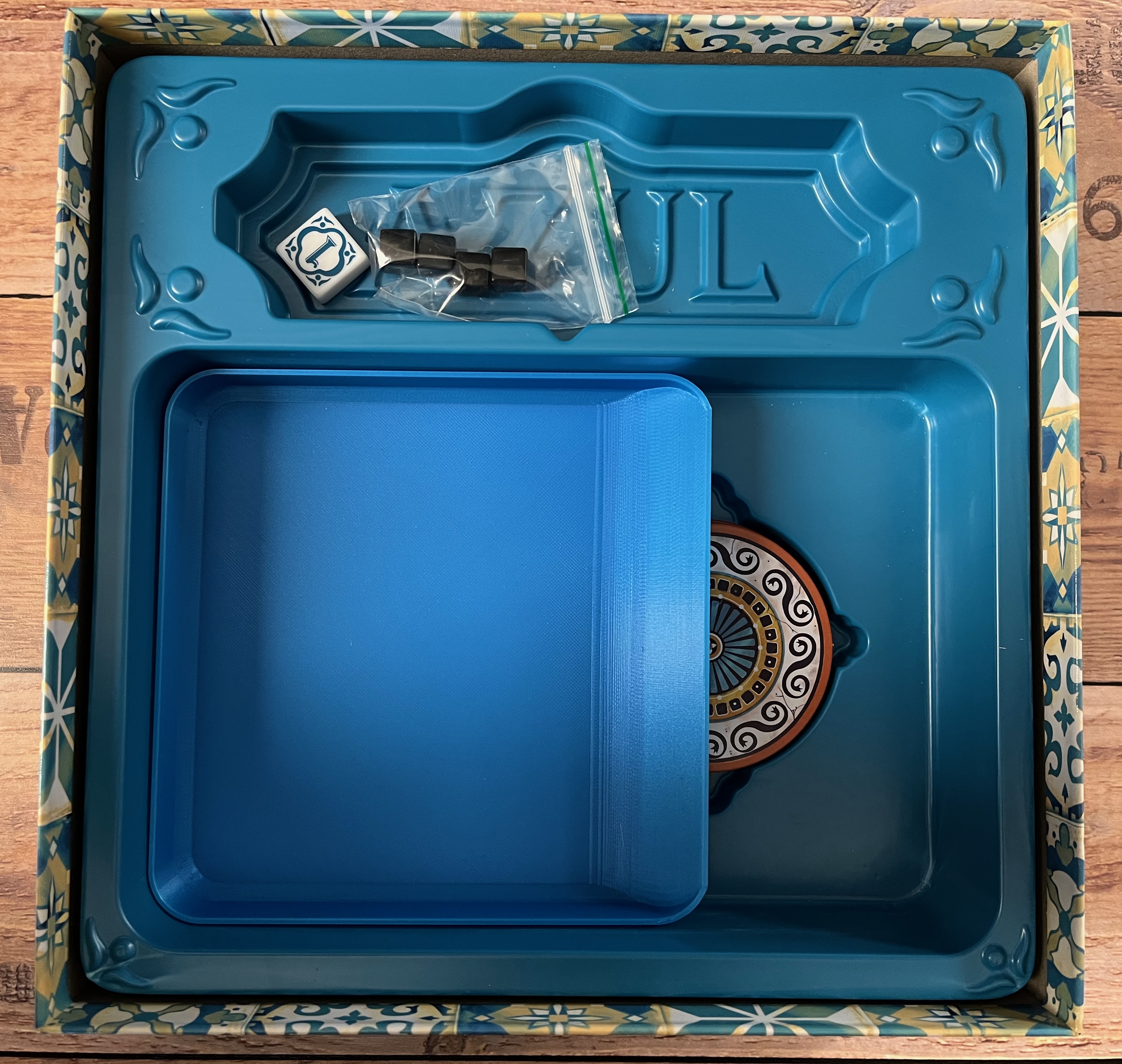 Miniatura 3 do modelo 3D Square Azul Tray