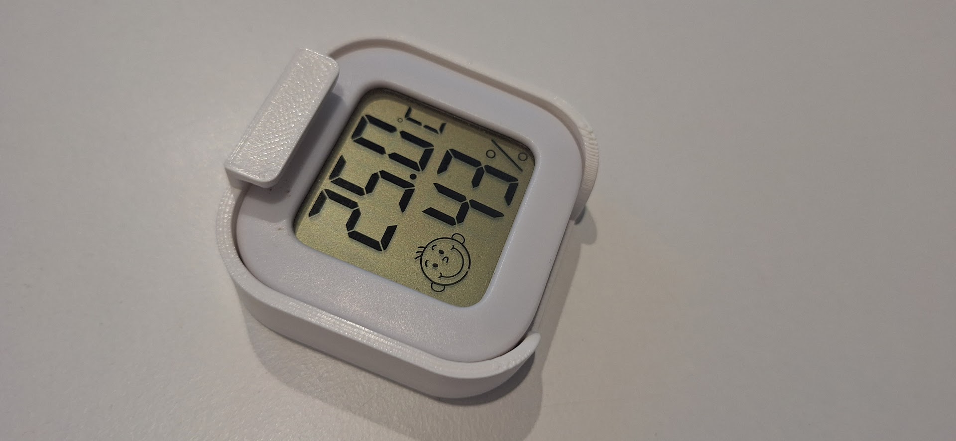 Temperature humidity sensor holder for plexi 3mm (Prusa Lack)