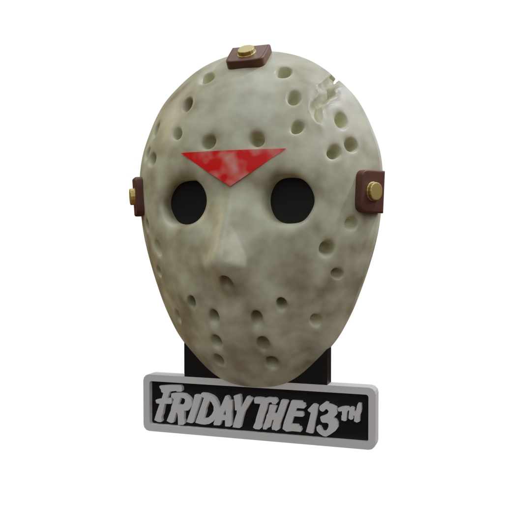 Friday the 13th fridge magnet