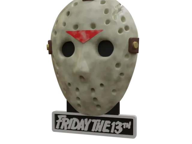 Friday the 13th fridge magnet
