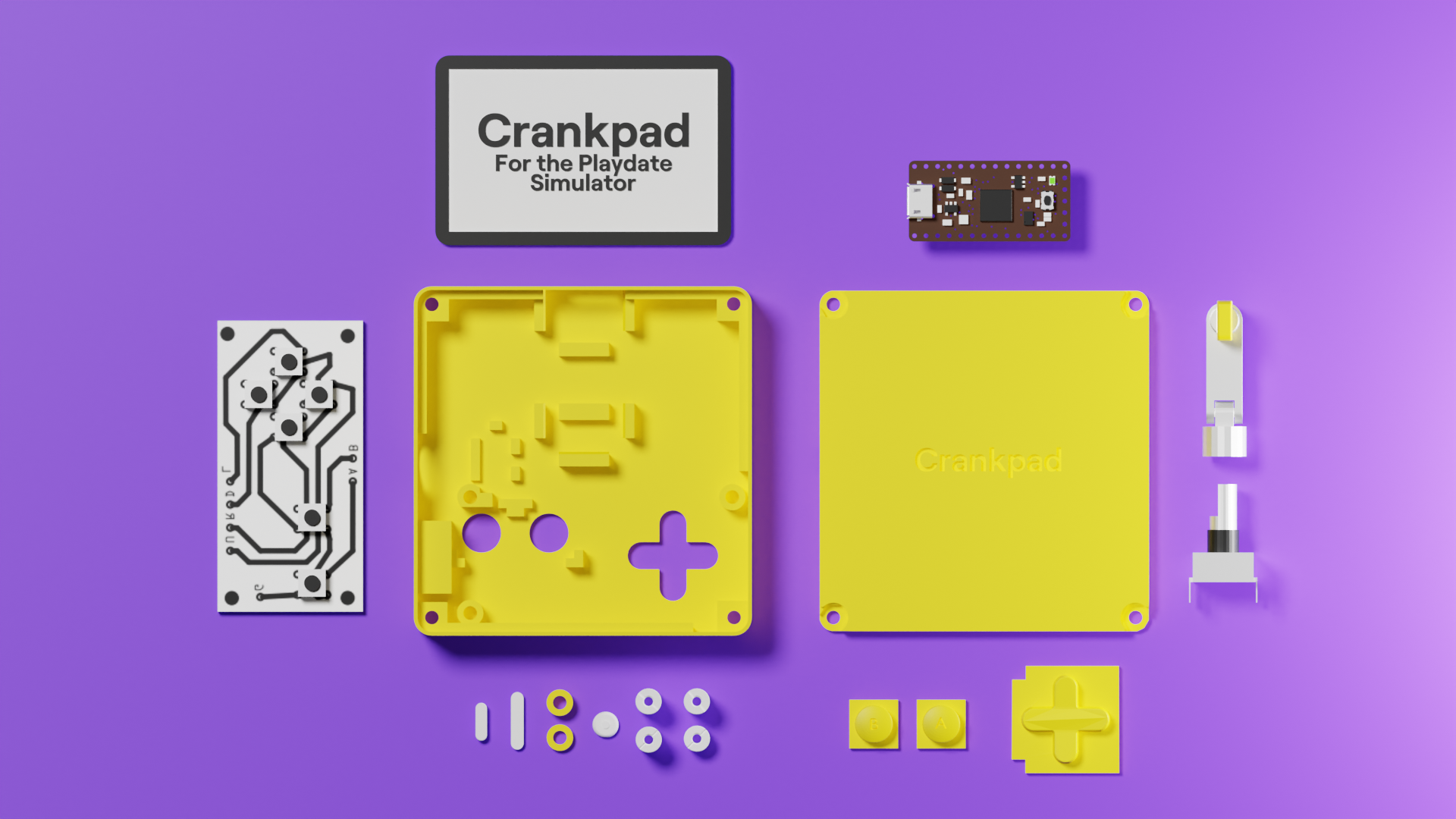 Crankpad - A controller for the Playdate Simulator