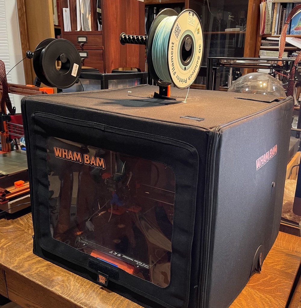 Miniatura 2 do modelo 3D Prusa Filament Riser for HotBox
