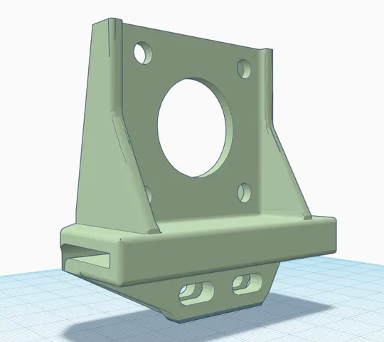 CR-10 V2 Direct Drive mount for Bondtech BMG left hand