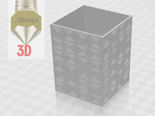Beautiful Square Vase