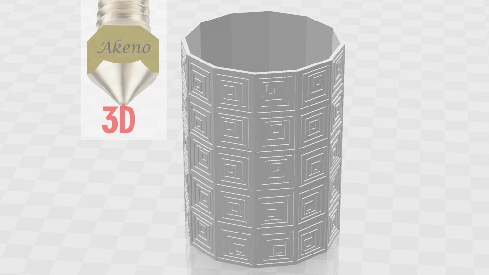 Twelve-Cornered Vase