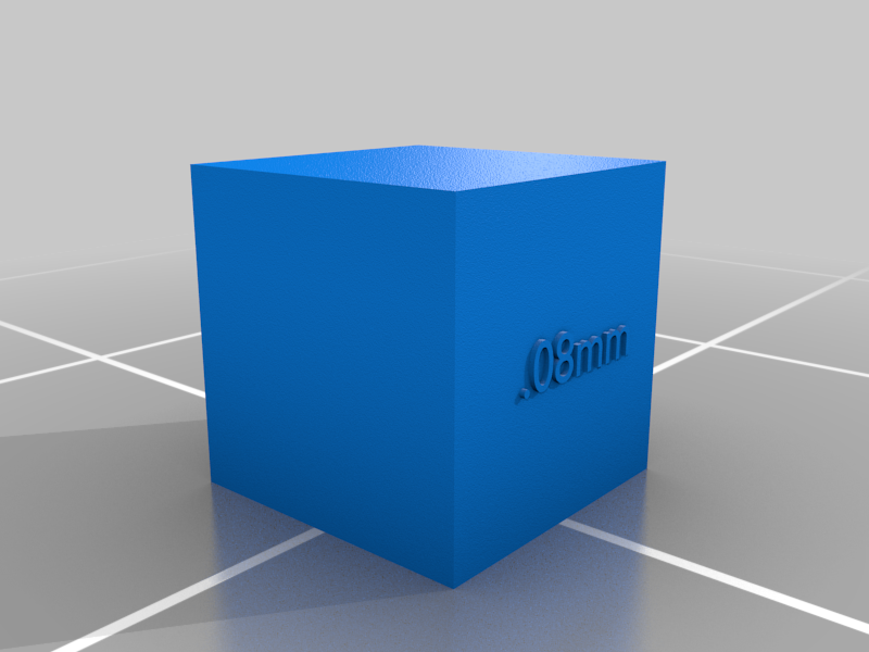 Tolerance Calibration Cube by Grayfaux Download free STL model