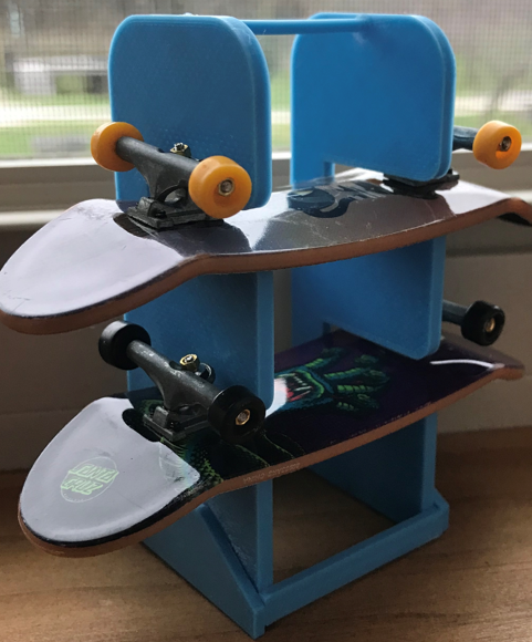 Mini Skateboard Rack For Tech Decks