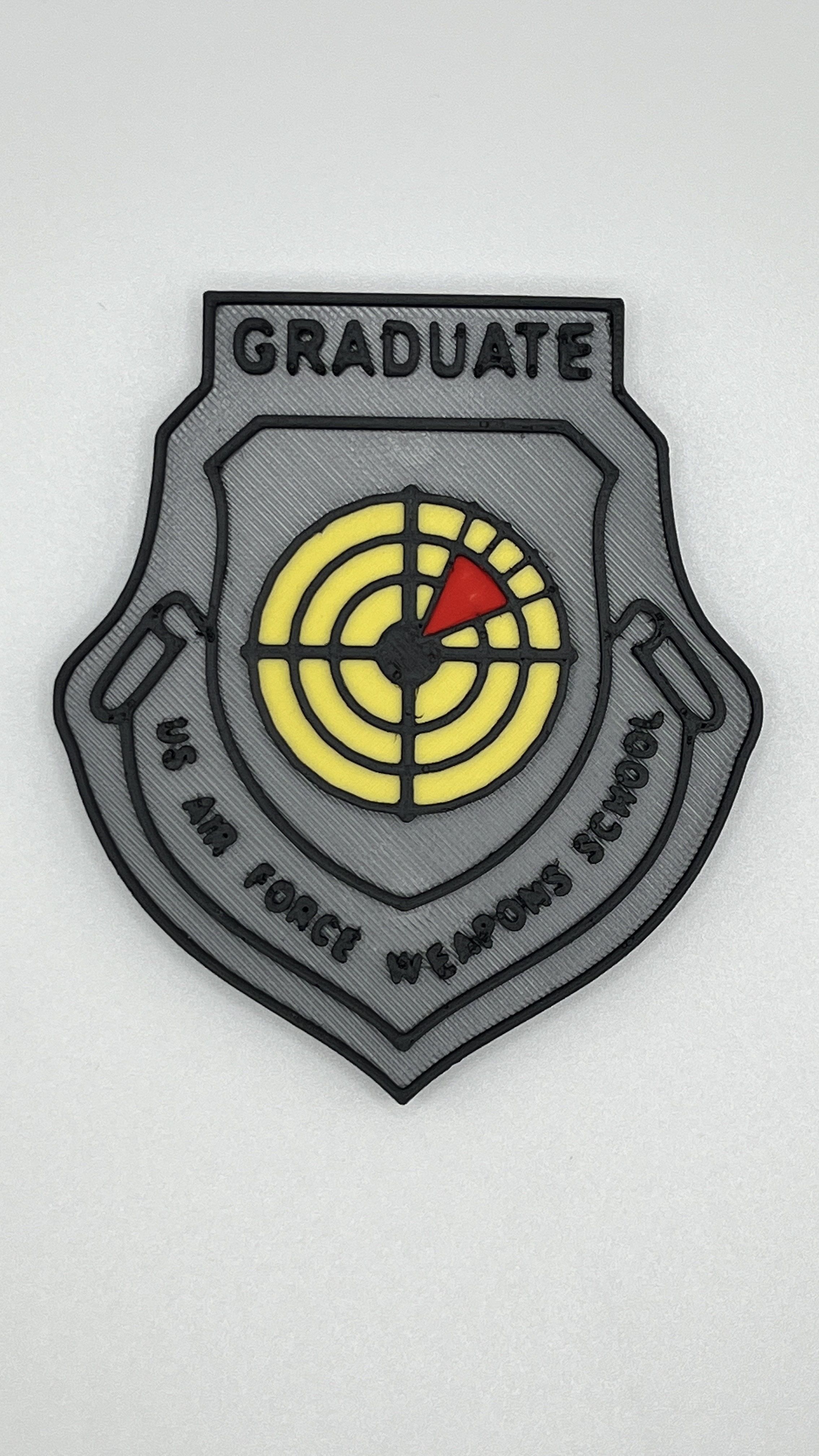 US Air Force Weapons School Graduate Patch Magnet