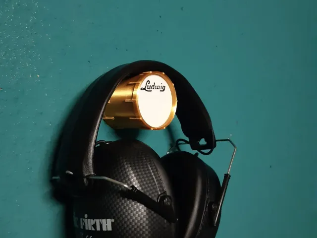 Bassdrum Headphone Holder/ Wall Mount