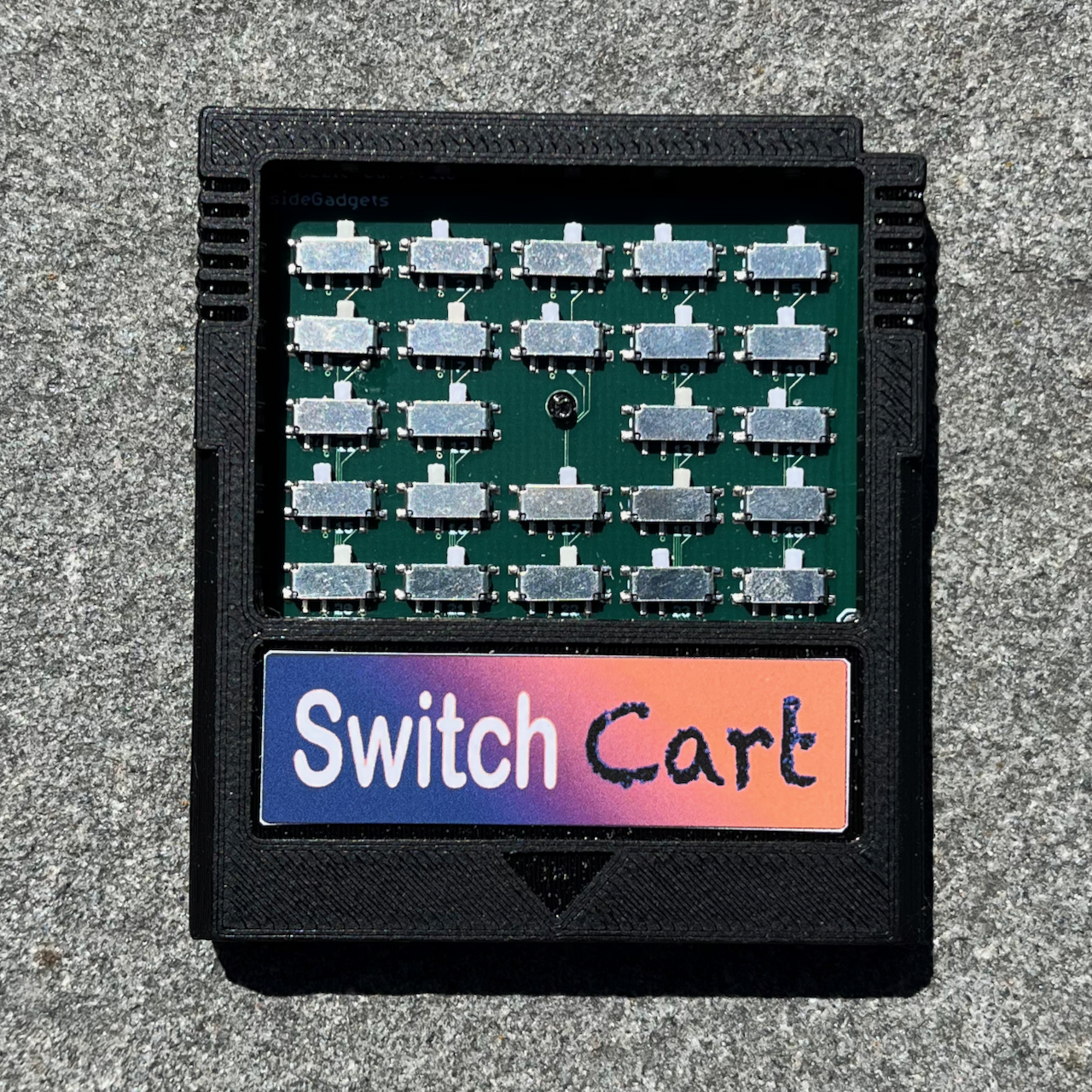 Gameboy switch puzzle cartridge case