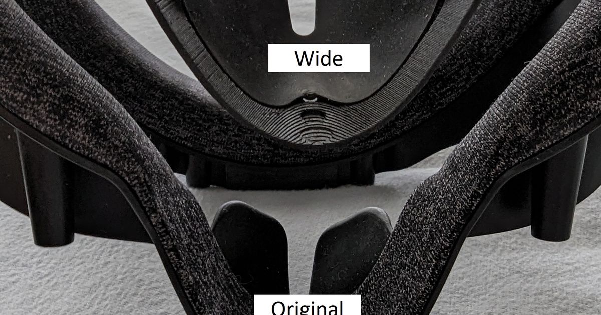 Valve Index Wide Face Gasket by TinkerTurtle Download free STL model