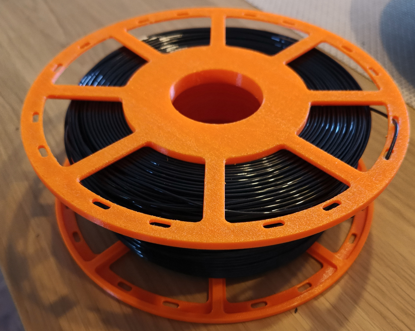 Remixed Prusament refill spool for use with bearing spool holder (no longer ultralight)