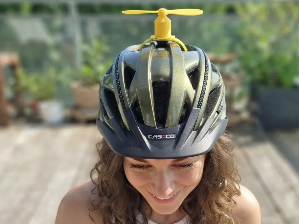 bike helmet propeller Ducky with & (Can be mounted to Car or Bike)  ShipDucky bike helmet propeller | Plastic