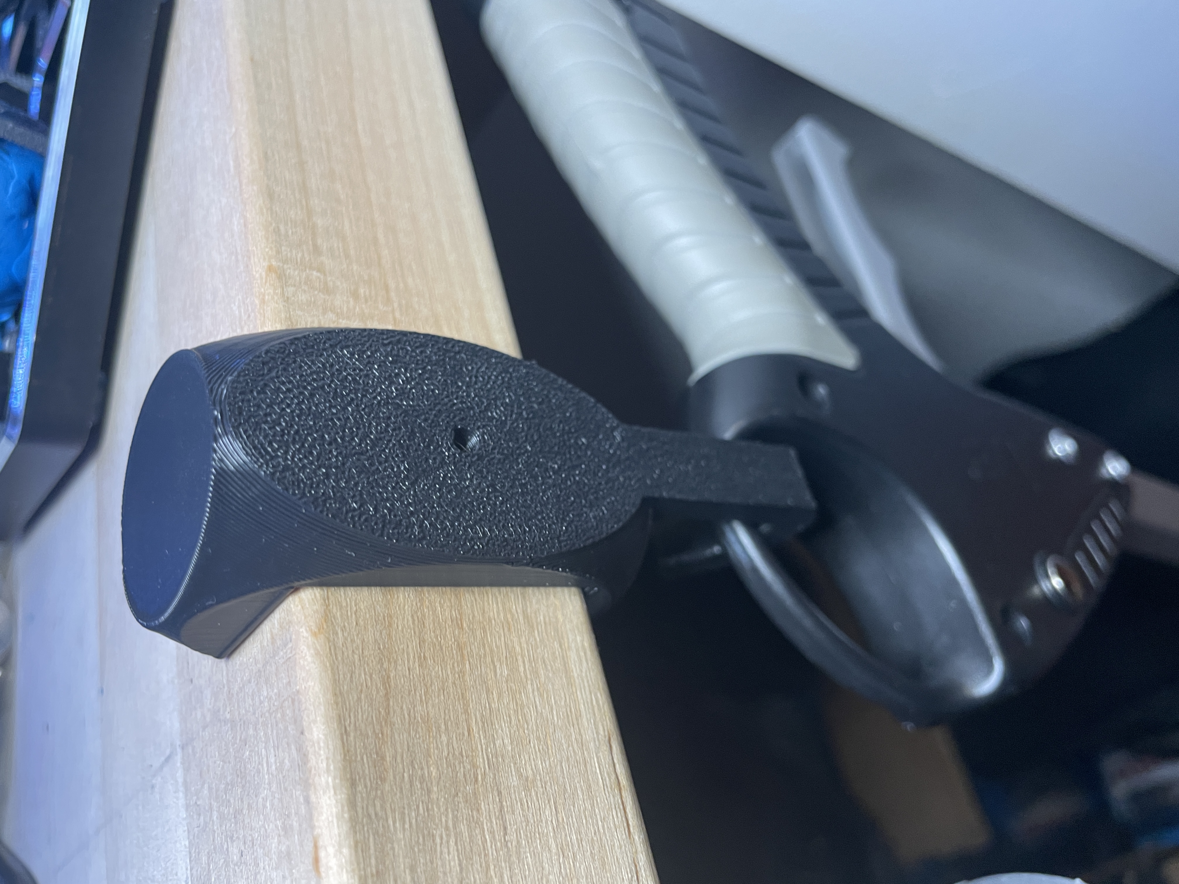 1 1/2” under counter desk hook mount hanger