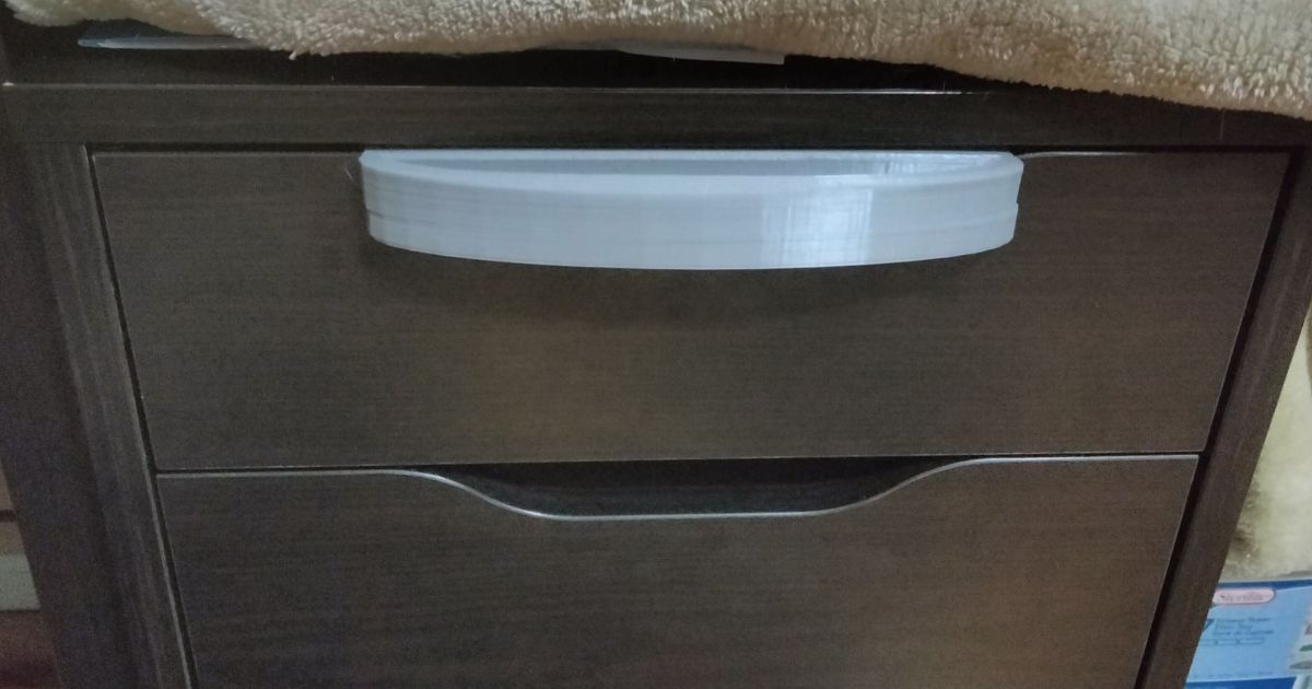 Ikea Alex Compatible Handle by KirstaNadaime Download free STL model