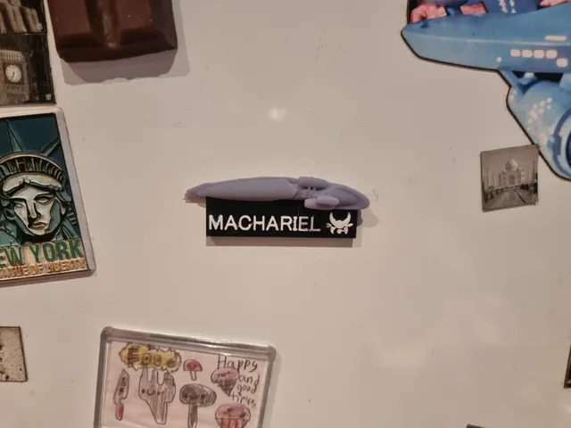 Eve Online Fridge Magnet: Machariel