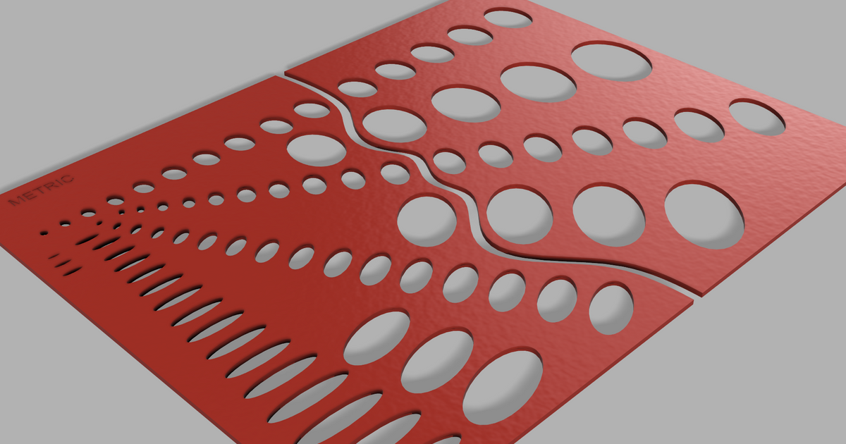 ellipse templates by The Alchemist | Download free STL model ...