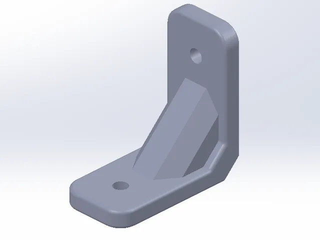 2020 Aluminum Linear Rail Right Angle Connector