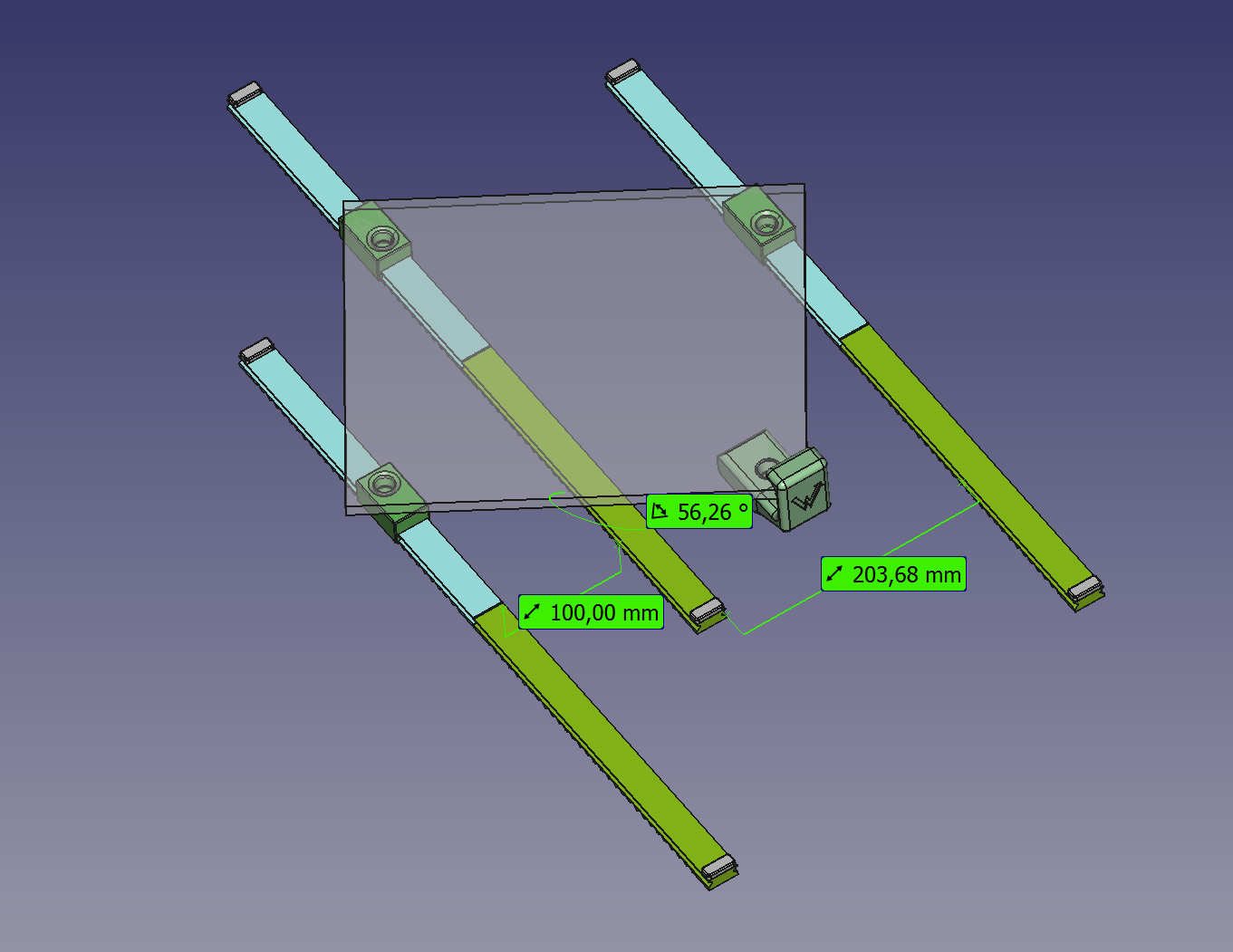 Miniatura 14 do modelo 3D AmScope Linear Rails