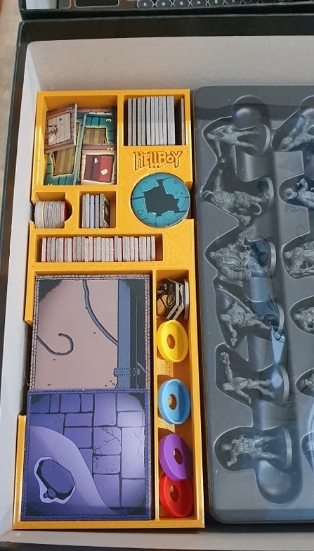 Hellboy Boardgame box insert