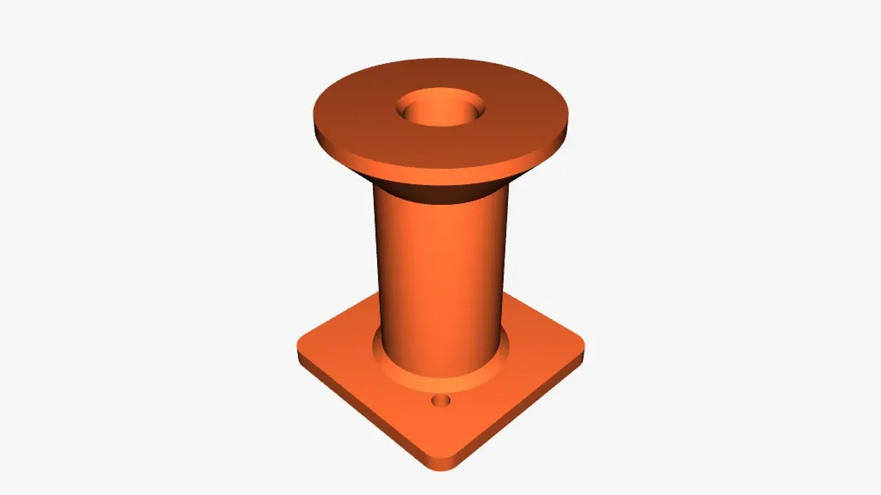 Skadis thread spool holder by StreelyDan