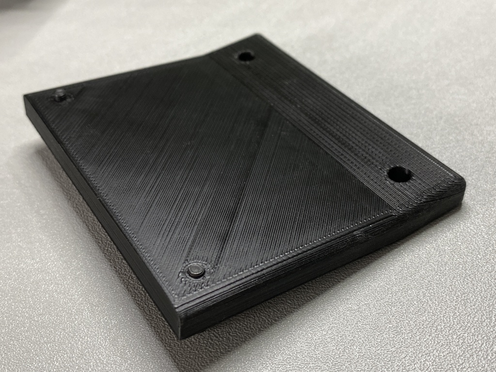 Raspberry Pi Official 7 Inch LCD 10° Mount/Bracket for 2020 Extrusions REMIX