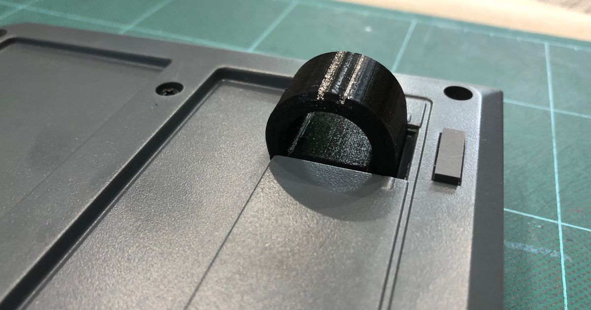 Stronger keyboard foot by Regis Download free STL model