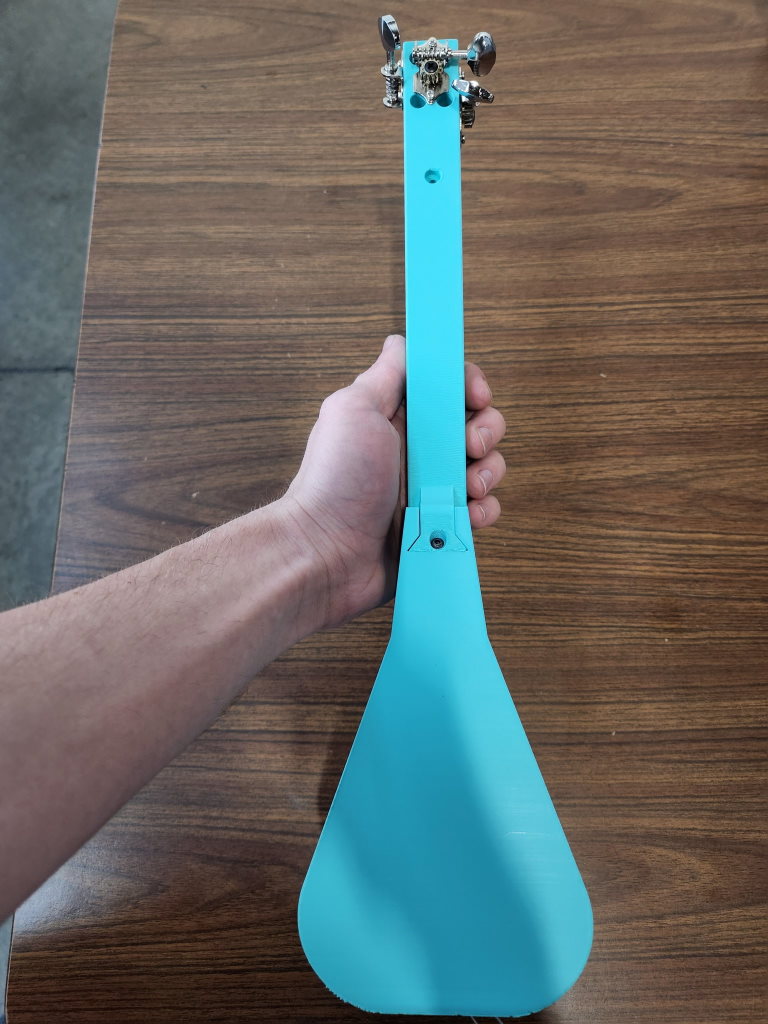 Triotune 3 string ukulelelike instrument version 3 by Grhmhome