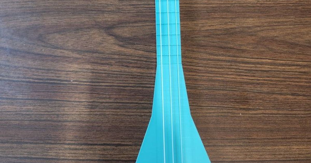 Triotune 3 string ukulelelike instrument version 3 by Grhmhome