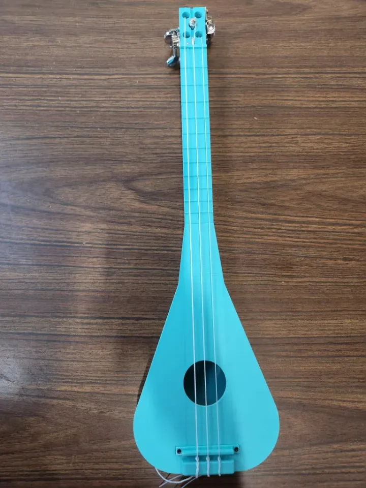 Triotune 3 string ukulele-like instrument version 3 by | Download free STL model Printables.com