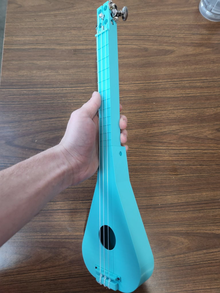 Triotune 3 string ukulelelike instrument version 3 by Grhmhome