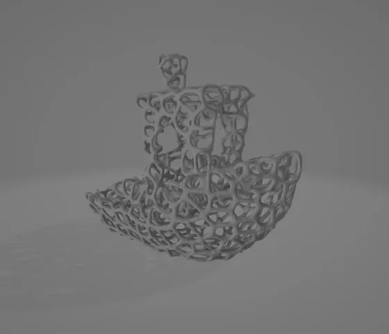 Benchy Veronoi