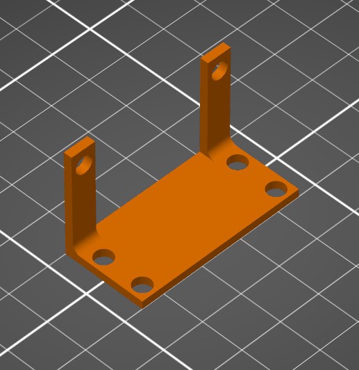 28BYJ-48 Stepper Motor Mount