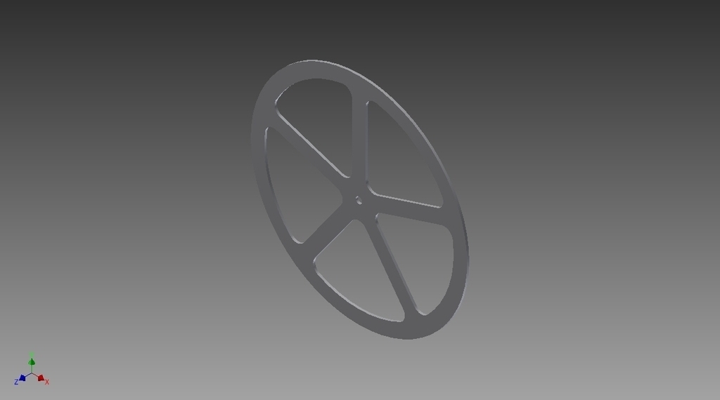 1/2 Meter Circumference wheel
