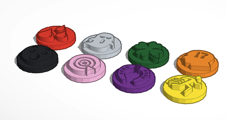 Spell and Status Tokens for Wars of Orcs and Dwarves