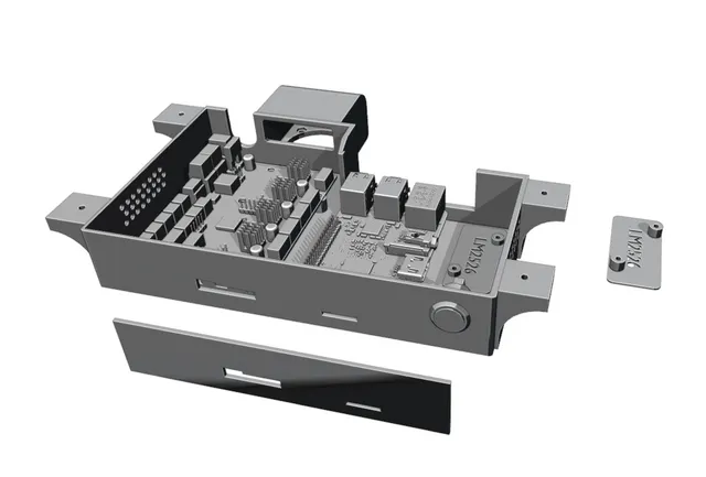 SkrPi Electronics Case for 3D Print Enclosures