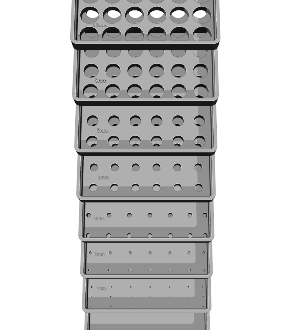 Sortfinity (Gridfinity) Small Part Sort and Storage — miniatura 2