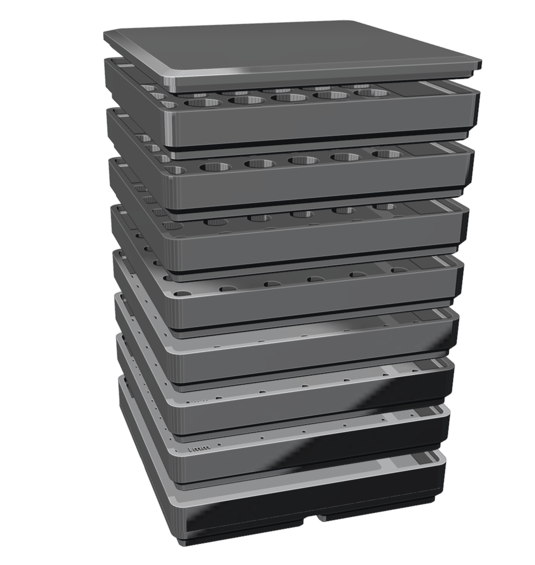 Sortfinity (Gridfinity) Small Part Sort and Storage — miniatura 3