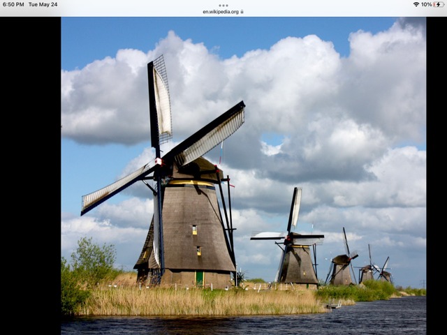 Miniatura 4 do modelo 3D Dutch Windmill Wall Decor