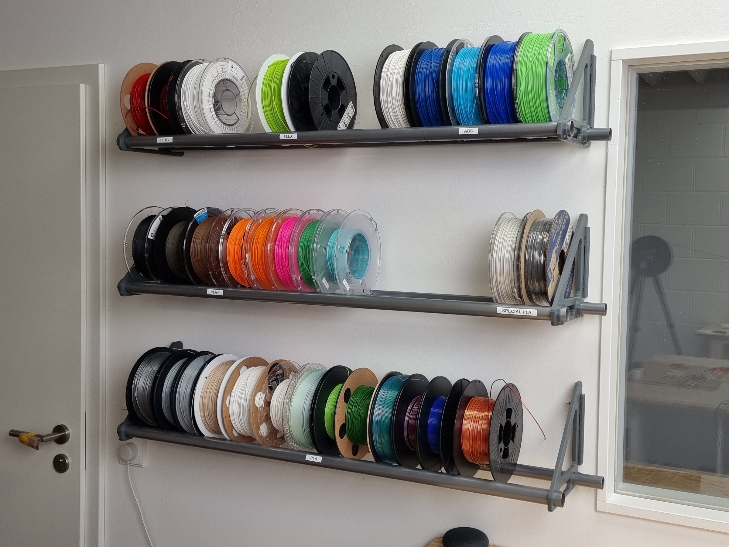 RepRack Hanger for IKEA HUGAD 28mm