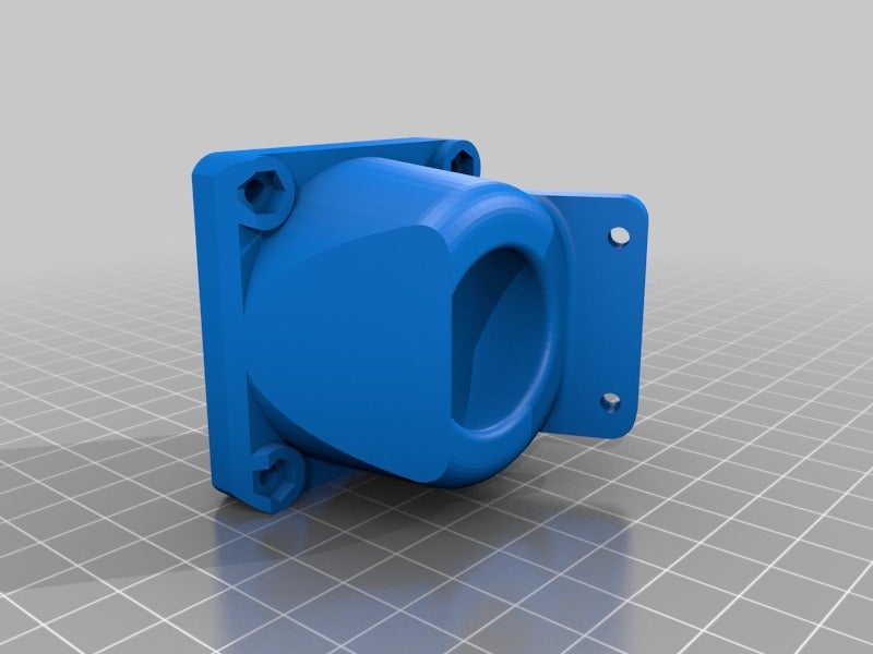 50mm fan mount, reprap i2
