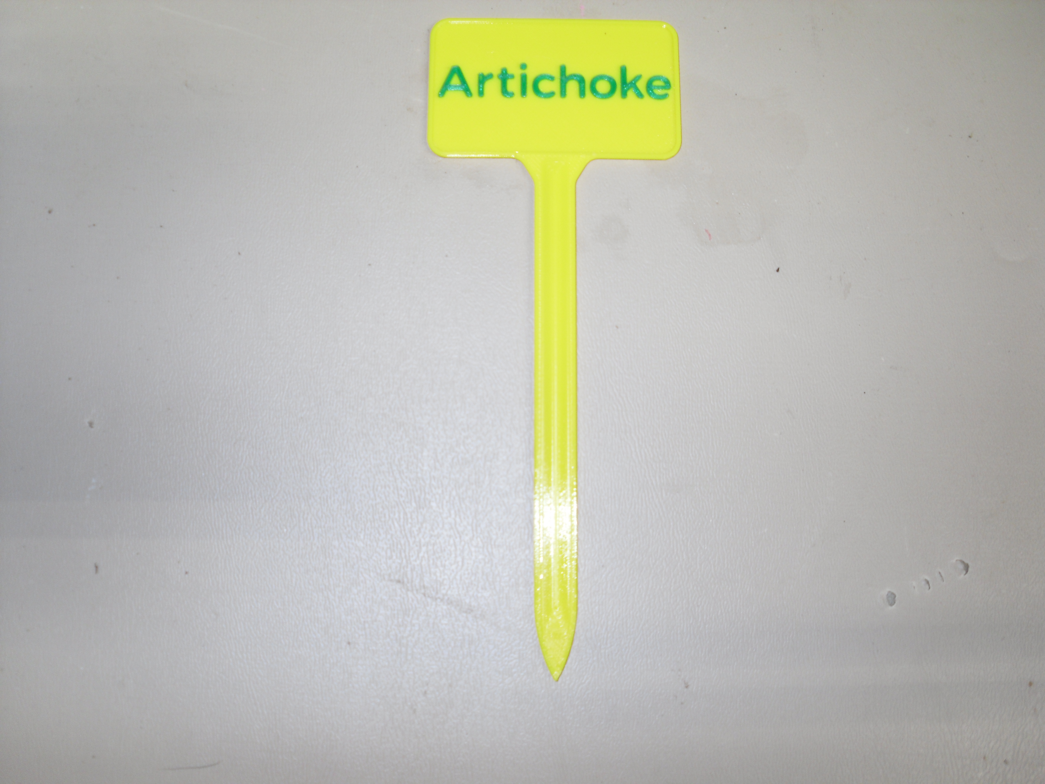 Plant Label Artichoke