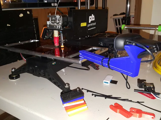 I-beam style webcam mount for Printrbot Simple Metal