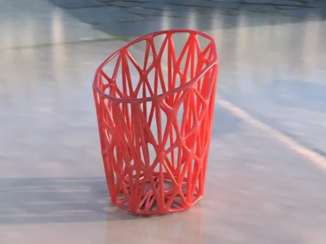 web style cup holder