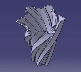Spikey Spirally Vase