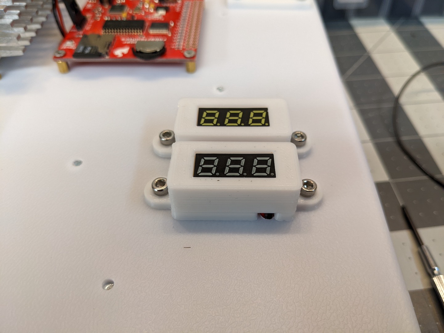 Miniatura 3 do modelo 3D Voltmeter Bracket/Housing