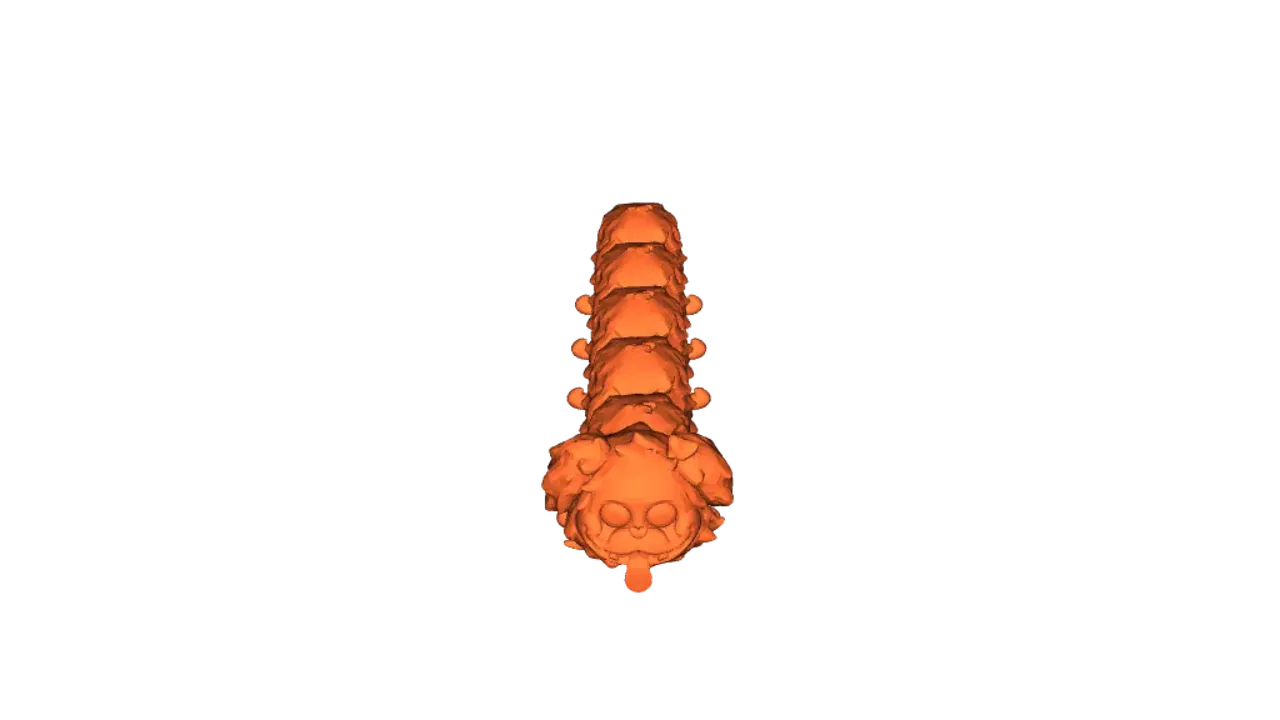 STL file Poppy playtime PJ Pug-a-Pillar fan made 3D PRINT MODEL 🐶・Model to  download and 3D print・Cults