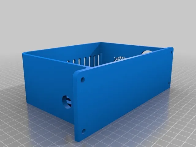 Just made the box bigger and changed up the lid. my files are attached on how I changed the design