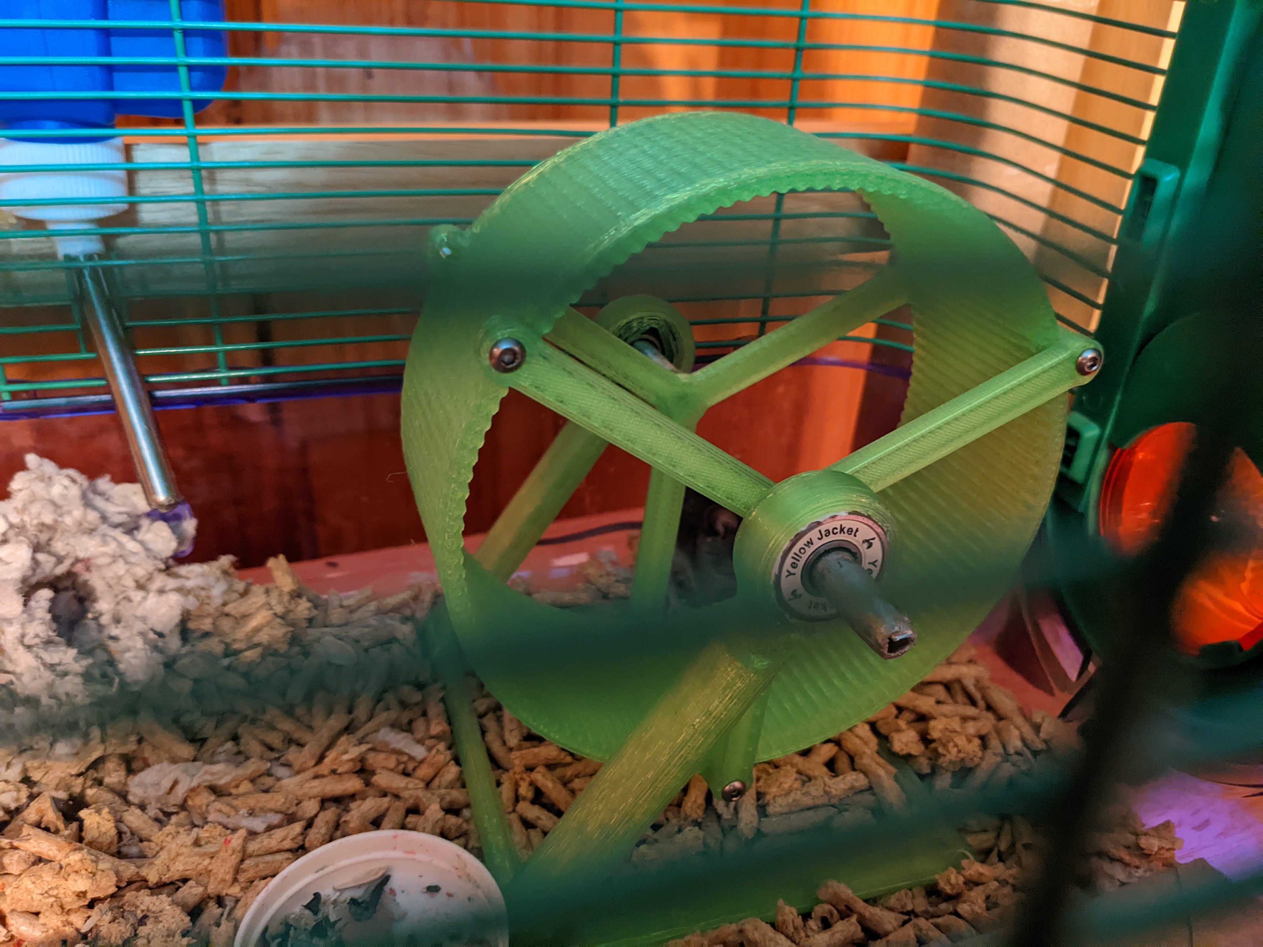 Smaller Reinforced Hamsters Wheel